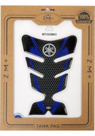 Yamaha Gövde Depo TANK PAD Üniversal Altıgen-Mavi