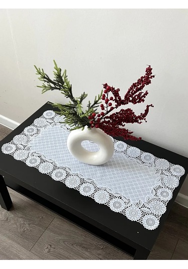 Best Price 34 Beyaz Dikdörtgen Masa Bezi 277597836 Beyaz