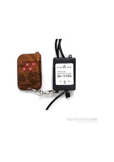 F1 Sis Çakar Modülü Uzaktan Kumandalı 12 Fonksiyonlu