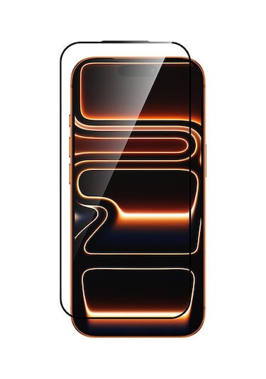 İphone 17 Pro Max Uyumlu Benks Glass Warrior 2.0 Ar-ezfita Ekran Koruyucu Uygulama Aparatlı Şeffaf