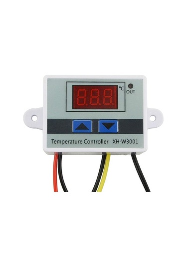 Ulzyvf Xh - W3001 Akıllı Mikrobilgisayarlı Led Ekranlı Mini Termostat: Isıtma/soğutma Kontrol, Su Geçirmez Prob, Hızlı Montaj