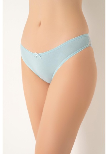 Kadın Dantelli 4 Lü Paket Karşık Renk Külot Asorti-2 C1t0n0o408 001