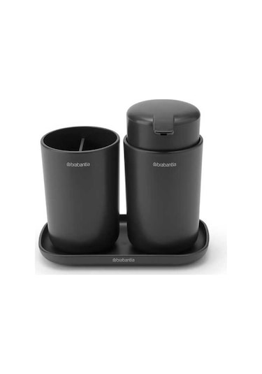 Brabantia Renew 3 Parça Banyo Seti Dark Grey 280368 Diğer