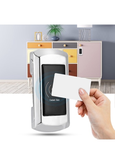 Geeroyoo Em108 Çinko Alyüminyum Elektronik Dolap Kilit: Tam Otomatik İşlem, Yüksek Kaliteli Malzeme, Güvenli Ve Dayanıklı Pil Dahil Değil