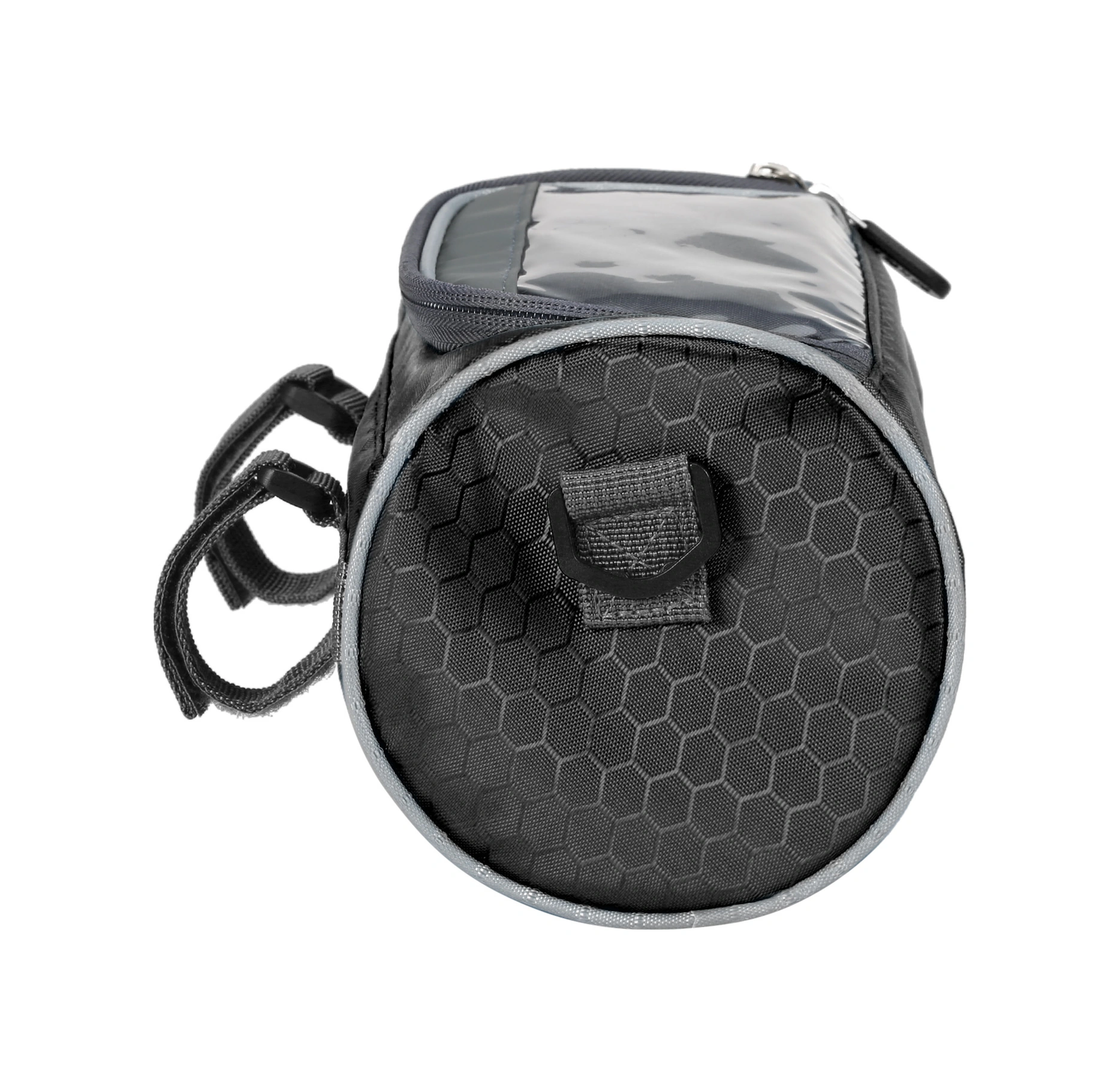 Youtek Siyah Bisiklet Direksiyon Çantası, Dokunmatik Ekranlı Telefon Penceresi, Dayanıklı Oxford Kumaş, Çok Amaçlı Taşıma Siyah