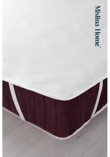 Micro Classic Sıvı Geçirmez Köşe Lastikli Ped Tek - Çift Kişilik Çocuk Yatak Koruyucu Alezi Beyaz