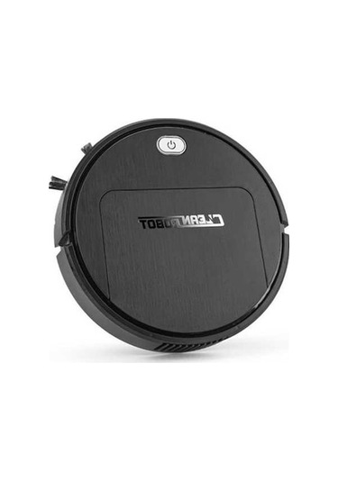 Zemin Ü Toz Süpürge Siyah Sert Robot Paspas, Otomatik Kaçınma, Geniş Hazne, Halılar İçin Güçlü Emiş, 500ml 5000pa 3 1 & & Ab Siyah Siyah