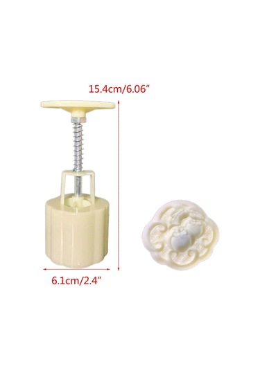 Hurma Şeklinde Yeşil Fasulye Kek Kalıpları Plastik Malzeme Ay Kek Diğer