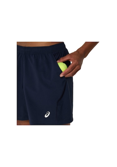 Asics Court 7ın Short Erkek Blue Şort 2041a344-400 Mavi