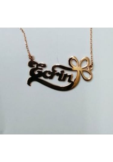 Hediyelik Kişiye Özel Isimli Gümüş Çiçek Kolye 437788329