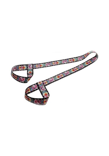 Pembe Yoga Streç Bant Ayarlanabilir Ultra Hafif Nefes Alabilir Pembe