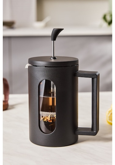 Karaca Leya Kaşık Hediyeli Borosilikat Cam French Press 800 ml