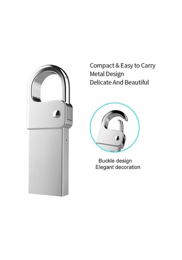 Usb2.0 Usb Flash Disk Mükemmel Uyumluluk Çok Fonksiyonlu Koruma Su Geçirmez Kompakt Ve Taşıması Kolay Metal Tasarım 16gb