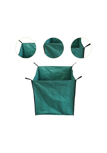 Pazly Yönlü Torbası Suntek Katlanabilir Geniş Bahçe Atığı 720l Ag