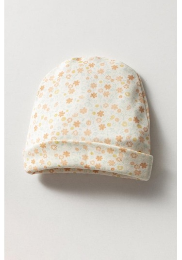 Bebitof %100 Pamuk Sevimli Ay Ve Bulutlar Desenli Bebek 5 Parça Yenidoğan Hastane Çıkışı Zıbın Seti Bbtf.ysl.20223 Yeşil