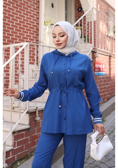 Ribana Detaylı Takım İndigo I Ndigo