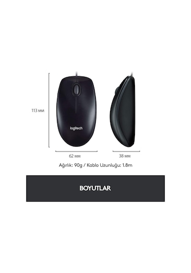 Logitech MK120 SET Q TR SIYAH Klavye 920-002560
