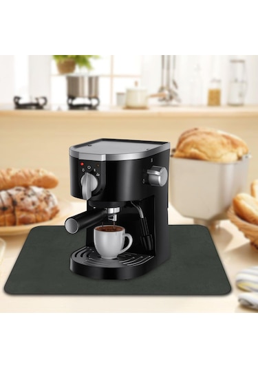 Homyl Kahve Mat Emici Barı Aksesuarları Için Kayma 12x20-inç 12x20 İnç