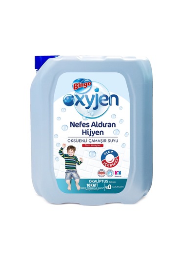 Bingo Çamaşır Suyu 3240ML Oksijenli Okaliptus(4 Lü Set)