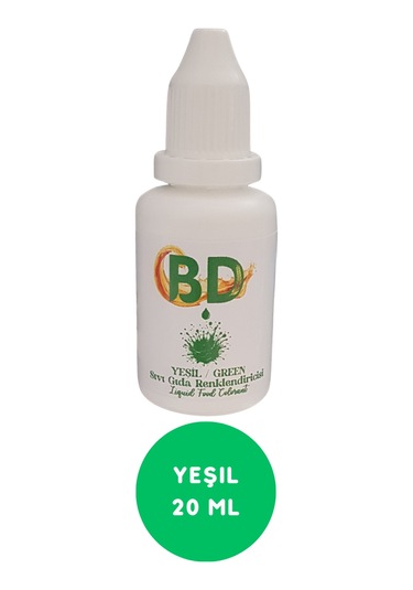 Bd 12'li Sıvı Gıda Boyası Seti 20 Ml Turuncu, Pembe, Mavi, Sarı, Yeşil, Kırmızı, Lacivert, Bordo, Kahve, Mor, Siyah, Fuşya