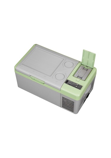 Icepeak Zagne Kompresörlü Buzdolabı 15.5 Litre-GRİ-YEŞİL