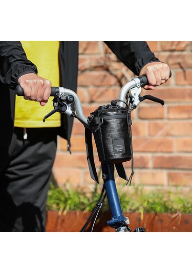 Uiowoo Profesyonel 3'lü Bisiklet Çantası Seti-0 Su Geçirmez & Termal - Katlanır, Hafif, Dayanıklı - Her Bisklete Uyumlu Siyah