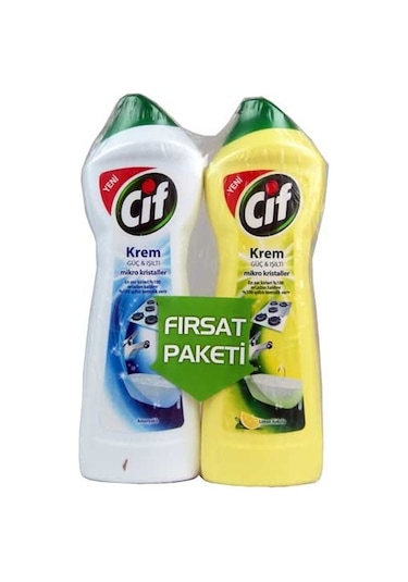 Cif Krem Amonyak + Limon Kokulu 2 x 750 ML