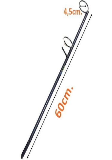 Paslanmaz Demir 60 Cm. Kamış Dayama Ayağı