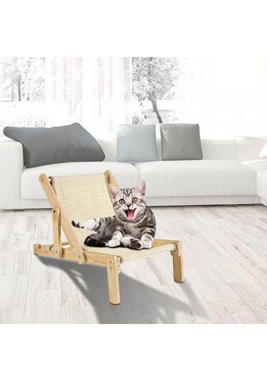 Homyl Kedi Şezlong Hamak Yatak Taşınabilir Dinlenme Kediler