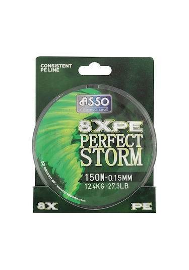 Asso Perfect Storm 8 Örgü Ip Misina 150Mt (446258957)