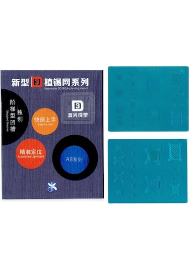 A8 3d Cpu Ic Bga Reballing Entegre Kalıbı
