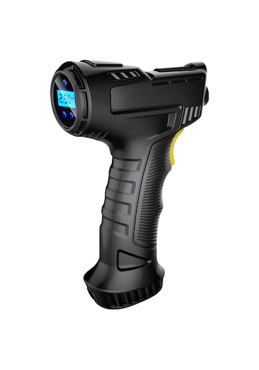 Geeksen 120w Kablosuz Araç Hava Kompresörü Portatif Usb Şarjlı Dijital Göstergeli Lastik Şişirme Pompası Oto Aksesuar