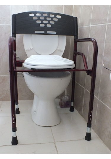 Bayteks Hasta Tuvaleti Klozet Yükseltici Katlanabilir