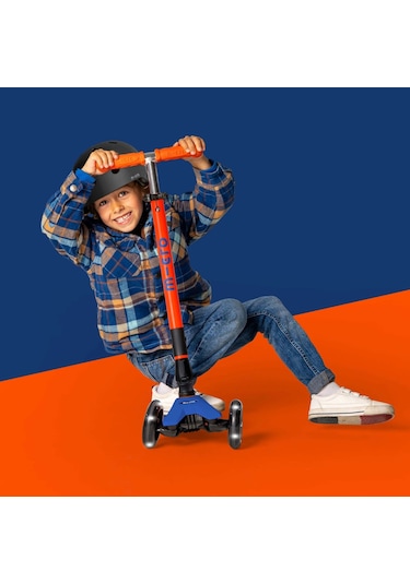 Micro Maxi Deluxe Foldable Neon Led Blaze Orange