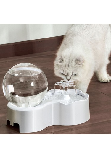 Econicword Otomatik Evcil Hayvan İçme Çeşmesi Köpek Kedi 2300 ML