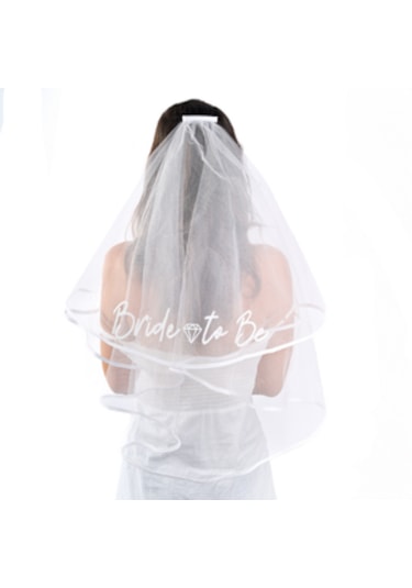 Bride To Be 2 Parça Bekarlığa Veda Gelin Duvak Ve Kuşak Seti