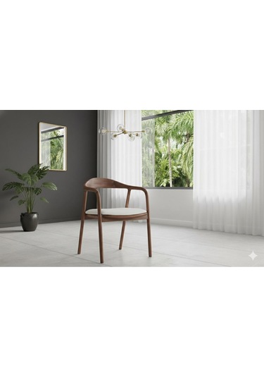 Elyse 4 Kişilik Açılır Yemek Masası Takımı Modern Ve Şık Tasarım Ceviz Beyaz