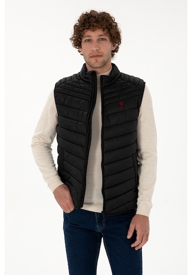 U.s. Polo Assn. Erkek Siyah Yelek Dokuma 50312012-vr046 Siyah