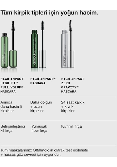 Clinique High Impact High-Fi Maskara Kahverengi