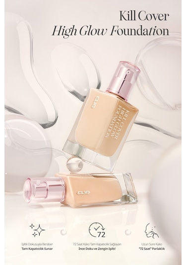 Clio Kill Cover High-Glow Foundation 2 Lingerie