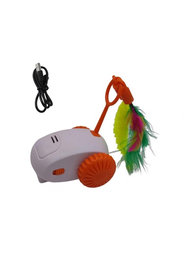 Tineke Hareketli Robot İnteraktif Kedi Oyuncağı Tüylü Araba