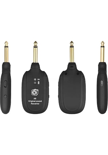 Teknoroket Kablosuz Wireless Gitar Alıcı , Verici Sistemi Set