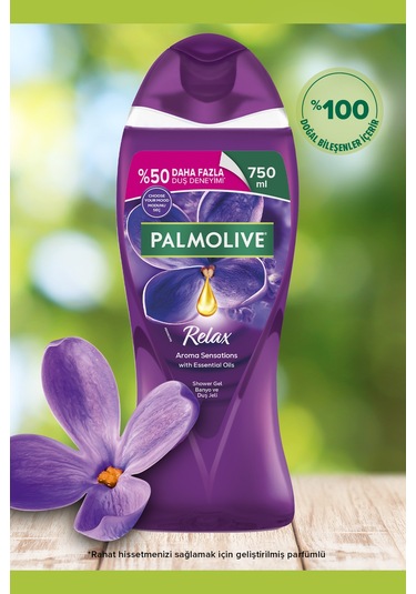Palmolive Aroma Sensations So Relaxed Aromatik Banyo Ve Duş Jeli 750 ml X2 Adet + Seyahat Kiti Hediye