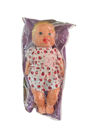 Asya Oyuncak Sesli Asya Bebek 35cm Elf23102-sarı Saçlı Bebek