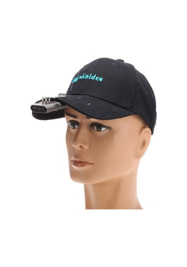 Maiyame Kolsuz Çalışma İçin Şapka Klipsli B20 İndüksiyonlu El Feneri, Balıkçılık Ve Kamp İçin Pratik Aydınlatma Gri