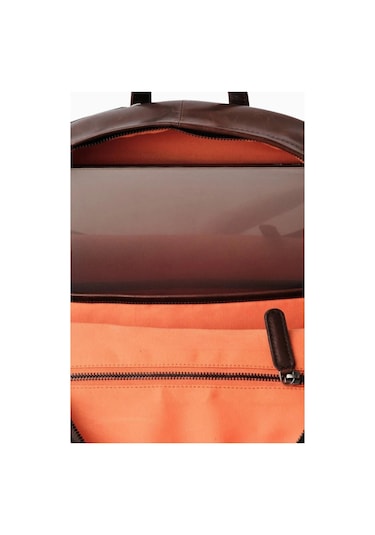 Ryoko Madison Full Grain Deri Unisex Sırt Çantası Vintage Brown 2