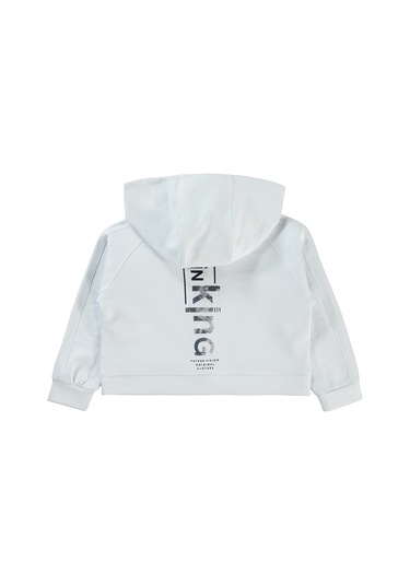 Civil Girls Kız Çocuk Kapüşonlu Hırka 10-13 Yaş Beyaz 39330g24924s3 Beyaz