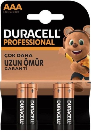 Duracell AAA  Ince Kalem Pil  4'lü Paket