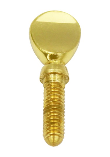 Hfambition Altın Renkli Saksafon Boyun Vidalı, Bakır Malzeme, Dayanıklı, Kolay Kurulum, El İle Sıkabilir, Standart Saksafonlar İçin Uygun