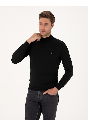 Pierre Cardin Erkek Siyah Kazak /triko 50314176-vr046 Siyah